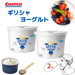 コストコ ギリシャヨーグルト 1kg 2個セット Greek Yogurt 大容量 クール便