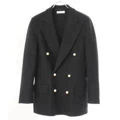 23SS♡定価12万極美品マディソンブルー紺ブレ金ボタンネイビー00