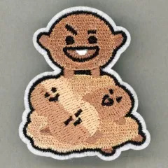 【中古】バッジ・ピンズ SHOOKY(シュガ) 刺繍ピンバッジ(チアー) 「BT21」