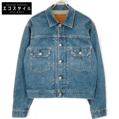 LEVI‘S リーバイス 71507-XX ｲﾝﾃﾞｨｺﾞ 90s 2nd復刻 ﾋﾞｯｸﾞE ﾃﾞﾆﾑｼﾞｬｹｯﾄ 38