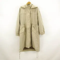 ザショップティーケー モッズコート ロングコート スプリングコート アウター レディース Mサイズ ブラウン THE SHOP TK 【中古】