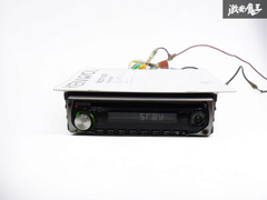 ☆保証付 即発送☆ 動作OK KENWOOD ケンウッド RDT-131 CD プレーヤー レシーバー オーディオ 1DIN AUX
