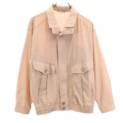 courreges クレージュ リネンブレンド 日本製 ジャケット L オレンジ系 homme メンズ 古着