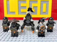 ☆ニンジャゴー☆ レゴ　ミニフィグ　ドラゴンハンター　ダディー・ノーレッグス　など　人形　兵士　敵　鎧兜　C41501