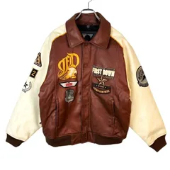 Vintage First Down Leather Jacket 古着革ジャン Vintage First Down Leather Jacket 古着革ジャン