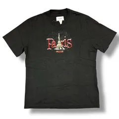 参考上代23100円 doublet 23SS SNOW IN PARIS T-SHIRT スノーインパリ 半袖Tシャツ カットソー ダブレット 23SS26CS273 ブラック L 79041A7のサムネイル