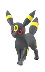 【中古】食玩 トレーディングフィギュア [単品] ブラッキー 「3.ワニノコ＆ブラッキー ポケモンスケールワールド ジョウト地方」 同梱品