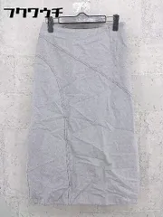 ◇ SCAPA スキャパ サイドジップ 膝下丈 台形 スカート サイズ40 グレー レディース 【1002801403546】のサムネイル