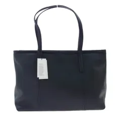 aniary アニアリ 07-02001 panel in tote パネルイントート ステアレザー ビジネス トートバッグ ダークネイビー系【新古品】【未使用】【中古】のサムネイル