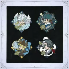 【中古】バッジ・ピンズ [単品] トゥルース＆リーズニング 独占限定周年祭典記念金属バッジセット(4個セット) 「Identity V 第五人格 四周年記念限定ボックス 特別豪華版」