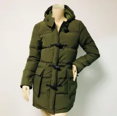 美品★Cape HEIGHTS・ケープハイツ レディース ブランドアイコンロゴワッペン フード付き トグルボタン ダブルジップ比翼仕立て ダウンコート(S)レディースダウンジャケット カジュアル ジャケット 秋冬物 アウター ブランドのサムネイル