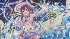 ブルームカップ プレイマット ときのそら＆AZKI ホロライブOCG ブルームカップ プレイマット ときのそら＆AZKi