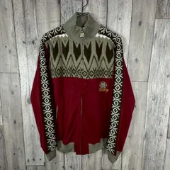 OLD BILLABONG 90s ビラボン ニット 切り替え ジャージ トラックジャケット メンズ L サイズ