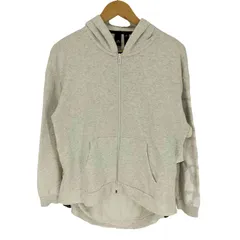 アディダス adidas フロント ロゴ 刺繍 サイドスリット ジップアップ パーカー フーディ レディース  OT