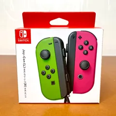 純正 未使用 任天堂 ニンテンドー Nintendo Switch専用 Joy-Con (L) ネオングリーン (R) ネオンピンク HAC-A-JAFAA コントローラー左右セット HD振動・ジャイロ・加速度センサー内蔵