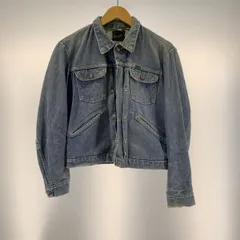 【中古】70s Wrangler デニムジャケット サイズ40 黒タグ ラングラー 24MJZ[19]