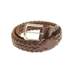 Whitehouse Cox イングランド製メッシュベルト ダークブラウン 30 Whitehouse Cox ベルト 「WHITE HOUSE COX / ホワイトハウス