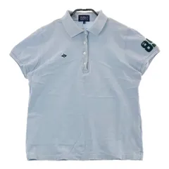 サイズ：2 PEARLY GATES パーリーゲイツ  半袖ポロシャツ  ブルー系 [240101411246] ゴルフウェア レディース ストスト