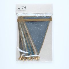 正規品新品Numero74 BuntingGarland ヌメロ74ガーランド Numero74 Bunting Garland (ヌメロ74 フラッグガーランド ) Blue