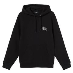 STUSSY ステューシー ベーシック ジップパーカー BASIC STUSSY ブラック