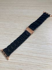 38/40/41mm アップルウォッチ バンド ベルト Apple Watch ブラック