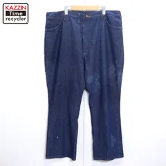 ビンテージ 70s 特殊ボタン ブルー 空色 センタープレス フレアパンツ 希少 ビンテージ 70s 特殊ボタン ブルー 空色 センタープレス フレア
