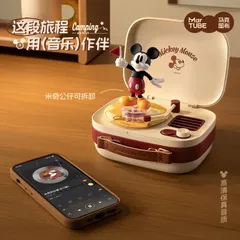 海外限定 ディズニー ミッキーマウス 旅行 Bluetooth ワイヤレススピーカー 小型 通話 マイク MARTUBE GoodEnGoods ミッキー 海外 限定  ワイヤレス スピーカー ギフトセット ギフト 音楽 サウンド 電話