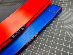 edmオリジナル　3レーンセクション用　20°バンクスルーチェッカー接続オプション