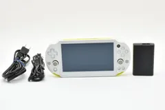 【かわいい希少カラー・良品】SONY PS Vita PCH-2000 ライムグリーン＆ホワイト お洒落なゲーム機を持ち歩こう！薄型軽量モデル