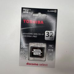 SDカード microSDHC UHS-Iカード EXCERIA PRO 32GB
