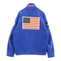 SUPREME (シュプリーム) 17SS × THE NORTH FACE Trans Antarctica Expedition Fleece Jacket NL01703I トランスアンタクティカエクスペディションフリースジャケット ブルー