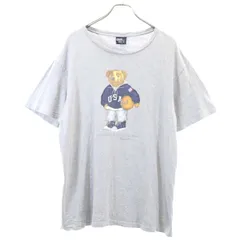 【中古】 ポロラルフローレン 90s ポロベアー 半袖 Tシャツ M グレー POLO RALPH LAUREN POLO BEAR メンズ 【R210812】 メール便可