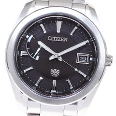 シチズン CITIZEN AQ1050-50F ザ・シチズン デイト ソーラー メンズ美品箱・保証書付き_830309