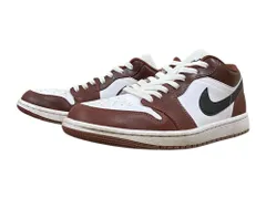 NIKE (ナイキ) AIR JORDAN 1 LOW SE エア ジョーダン 1 ロー スニーカー HF3148 102 26.5cm US8.5 ブラウン ホワイト メンズ/078
