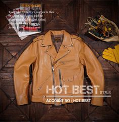 【極美品】アタッチメント シングル ライダース 鹿革 DEER ダブルジップ 22AW Natural AI zome Gibier Deer Leather Single Rider's
