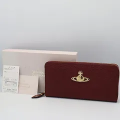 箱/保付き 美品 ヴィヴィアン 長財布 レッドカラー メンズ/レディース INB 2000000 NSK