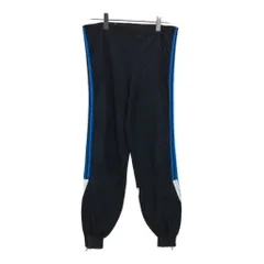 80年代 フランス製 adidas アディダス トラックパンツ スポーツ ブラック(メンズ S相当)中古 古着 V1437