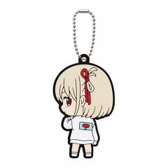 [중고]키링 니시키 치다카 (아이 캐치 의상) [리콜리스 리코일 캡슐 고무 마스코트]