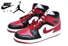 新品 NIKE WMNS AIR JORDAN 1 MID【28cm】【28.5cm】【29cm】Bred Toe BQ6472-079 エアジョーダン