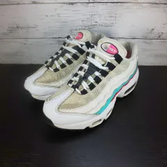 NIKE AIR  MAX 95 SNEAKER ナイキ エアマックス 95 スニーカー 22.5cm グレー ホワイト 白 307960-117 L07649
