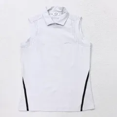 95 adidas(アディダス) ライトグレー 機能性 カラー ノースリーブ