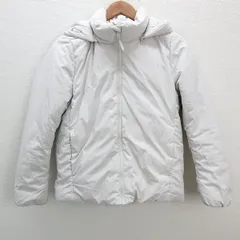 s■ユニクロ/UNIQLO ハイブリットダウンパーカー/ダウンジャケット【Ｍ】白/LADIES/6【中古】