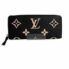 ルイヴィトン　Louis Vuitton　バイカラー　モノグラム　アンプラント　ポルトフォイユ　クレマンス　M82338　長財布　ユニセックス　美品