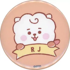 【中古】バッジ・ピンズ RJ(ジン) BT21 BABYトレーディング缶バッジ(リボン) 「BT21」