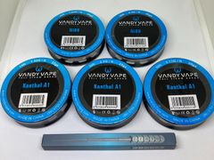 Vandy Vape  Kanthal A1 ＆ Ni80 ワイヤー  5個セット マイクロコイルジング付き VAPE