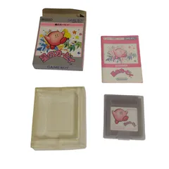 ゲームボーイ用ソフト 星のカービィ 箱・説明書付き 動作確認済 任天堂 レトロゲーム 初代カービィ 名作アクションソフト 中古品 コレクション向け