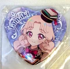 ひみつのアイプリ 109 ハート 缶バッジ 二階堂タマキ ひみつのアイプリ☆二階堂タマキ☆ミニキャラ☆缶バッジ