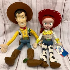 トイストーリー ぬいぐるみ ウッディ バズ ジェシー タグ付き ディズニー ウッディ・ジェシー・ブルズアイ！東京ディズニーランド『トイ