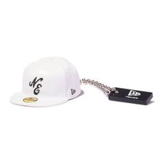 白 ホワイト WHITE NEW ERA 59FIFTY MINIATURE SWING COLLECTION COLOR VARIATIONS ガチャガチャ キーホルダー ニューエラ バンダイ ニューエラ 59FIFTY ミニチュアスイングコレクション