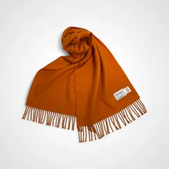 定価24200 イノウエブラザーズ　マフラー　オレンジ THE INOUE BROTHERS マフラー 「THE BROTHERS」イノウエ